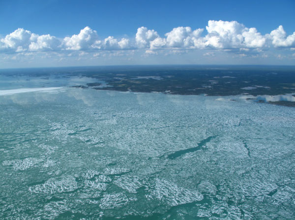 Grand lac des Esclaves, le 16 juin 2014.